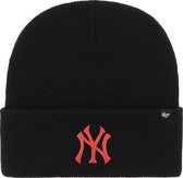 47 Brand MLB New York Yankees Haymaker Hat B-HYMKR17ACE-BKJ, Mannen, Zwart, Muts, maat: One size