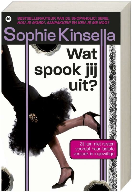 Cover van het boek 'Wat spook jij uit?' van Sophie Kinsella