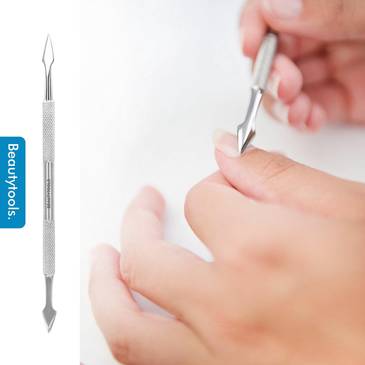 Manicure instrument voor het reinigen van de nagelwallen - (NP-0270)