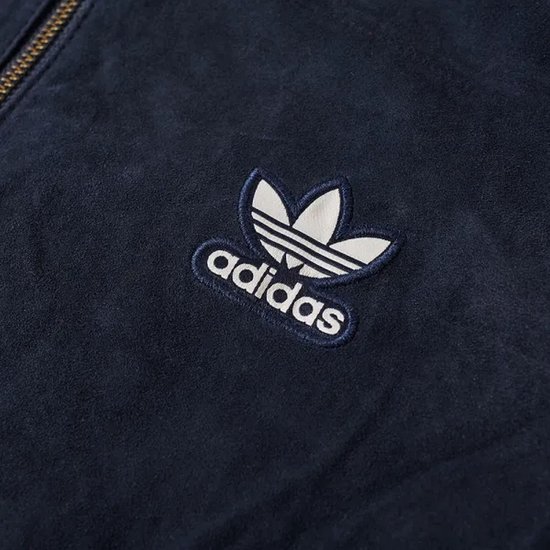 adidas Originals Outline Suede TJ Trainingspak jas Mannen blauw S. bol