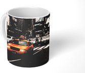 Mok - Times Square - Taxi - Geel - 350 ML - Beker - Uitdeelcadeautjes