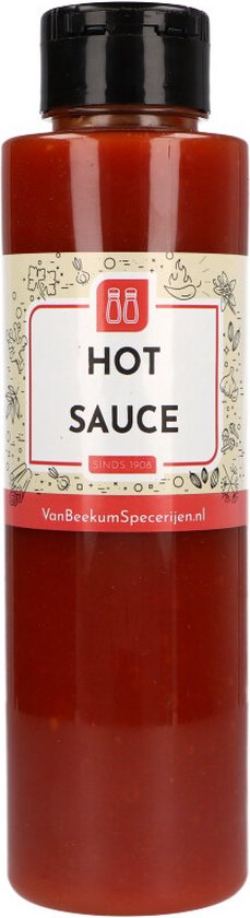 Van Beekum Specerijen - Hot Sauce - Knijpfles 500 ml