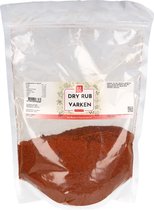 Van Beekum Specerijen - Dry Rub Varken - 1 kilo (hersluitbare stazak)