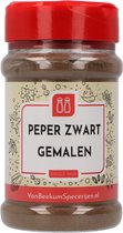 Van Beekum Specerijen-Peper Zwart Gemalen - Strooibus 150 gram