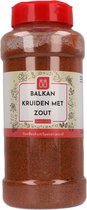 Van Beekum Specerijen - Balkan Kruiden Met Zout - Strooibus 500 gram