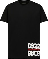 Dsquared2 Jongens T-shirt Zwart maat 140