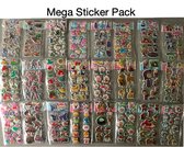 3D-Foam Stickers  395+ Mega Pack voor kinderen & peuters - jongens & meisjes - 24 vellen - verschillende sets - veel variatie