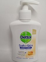 Dettol - Handzeep - Antibacterieel - Honing& Galamboter - Extra Care - 250 ml - Voordeelverpakking 6 x 250 ml