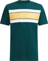 WE Fashion Heren T-shirt met opdruk