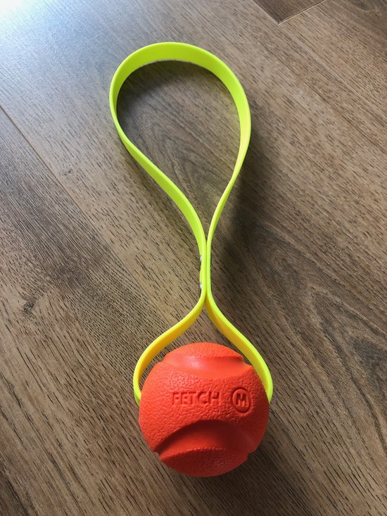 Chuckit Fetch Ball Sling - Oranje - Medium - Biothane - Speelgoed - Honden - Apporteer