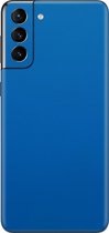 Samsung Galaxy S21 Skin Mat Blauw - 3M Sticker