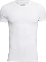 Bamboo t-shirt JBS wit ronde hals (2-pack) - maat L