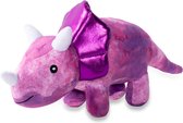 Petshop by Fringe Studio 289812 Purple Tracio - Speelgoed voor dieren - honden speelgoed – honden knuffel – honden speeltje – honden speelgoed knuffel - hondenspeelgoed piep - hond