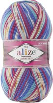 Alize Superwash 7654 - 2 Bollen 200 Gram + Gratis Patroon
