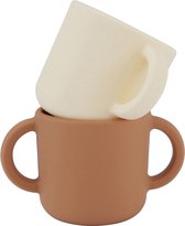By Lille Vilde Terra & Cream 2 Stuks Drinkbeker met Deksel LV-CUP-62