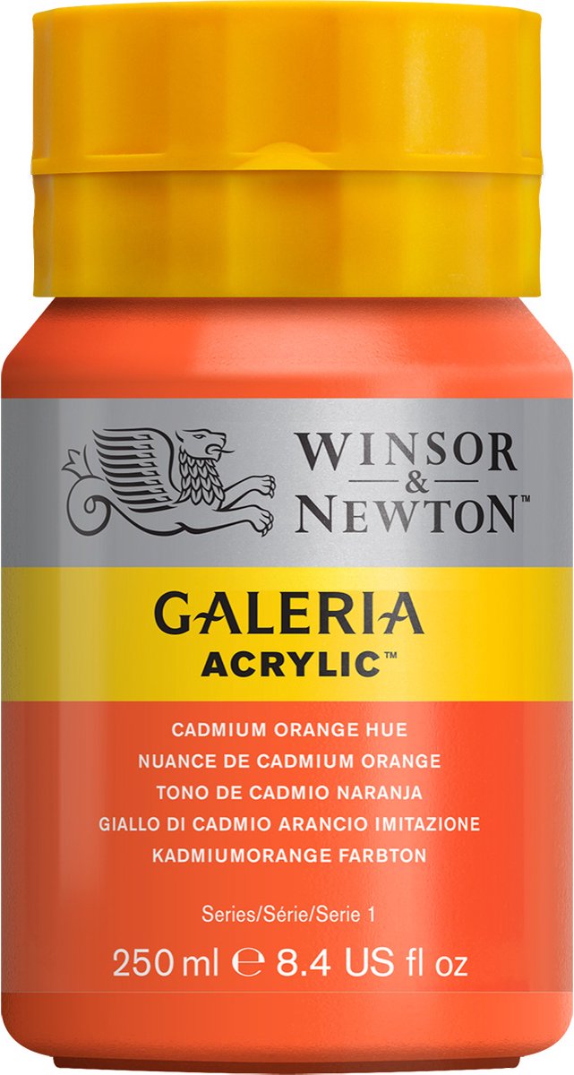 Winsor & Newton Galeria - Acrylverf - 250ml - Cadmium Orange Hue
