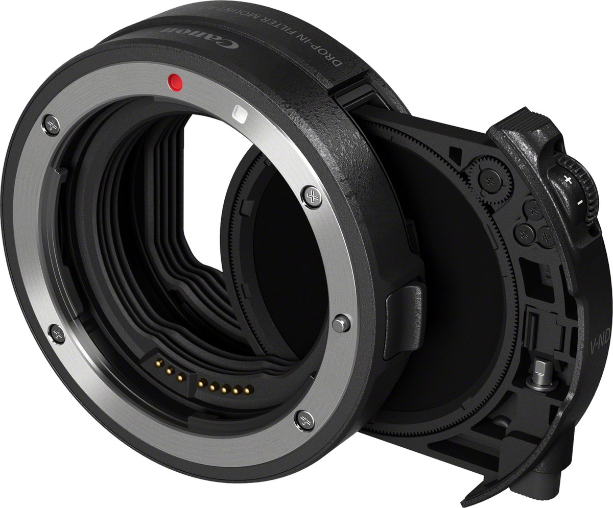 Canon Mount adapter EF - EOS R w/ drop-in var. ND-filter A