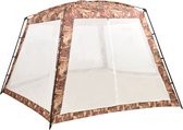 vidaXL Zwembadtent 660x580x250 cm stof camouflage