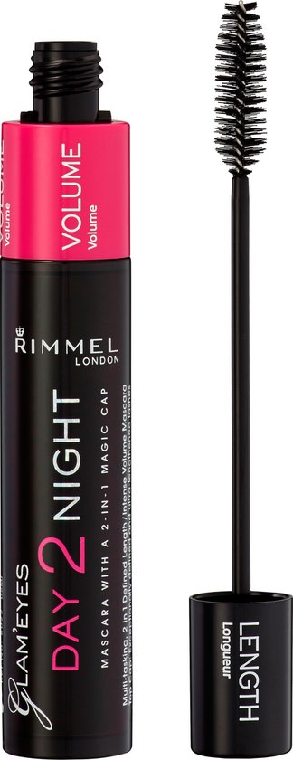 Rimmel London Day2Night Mascara - Black - Black