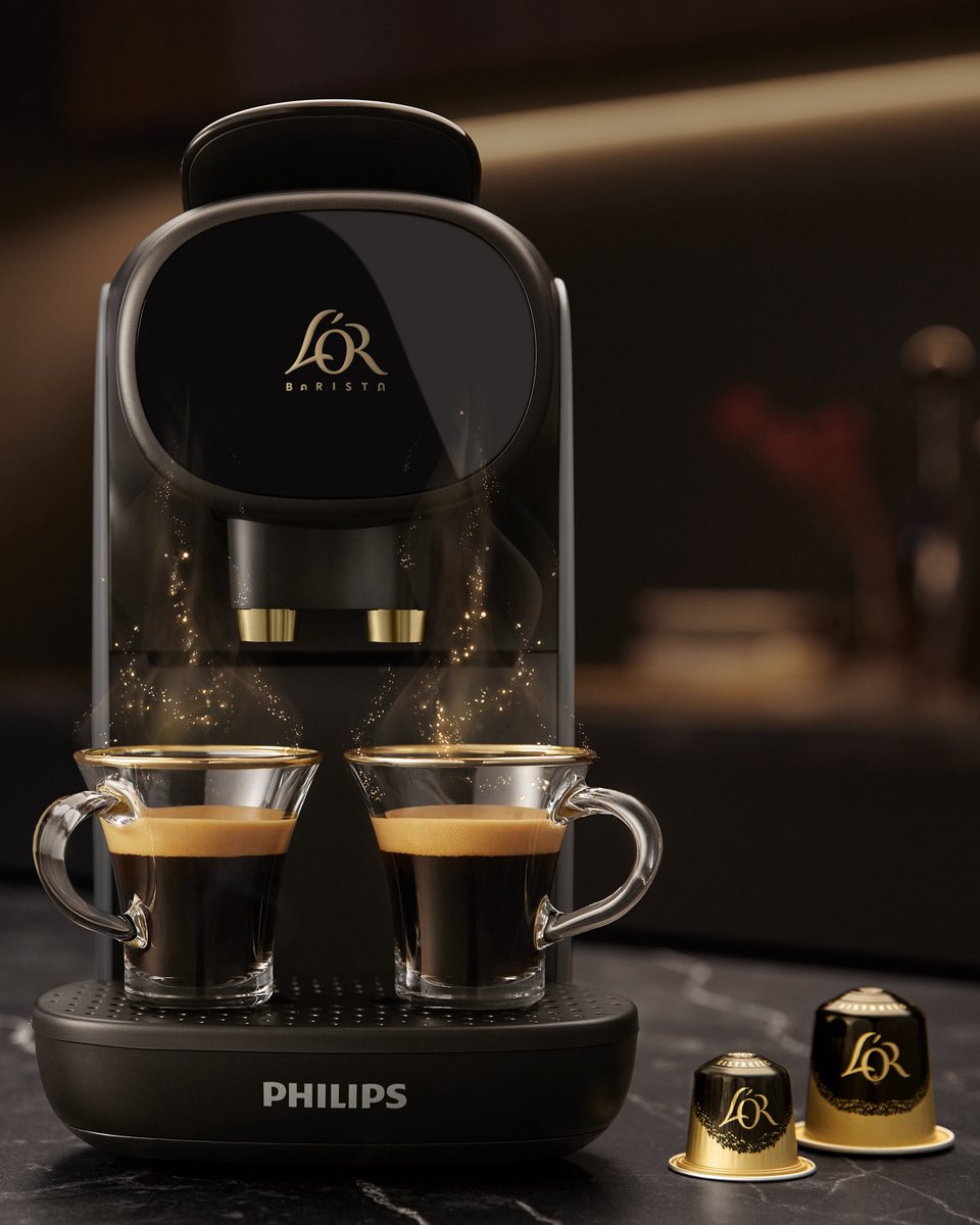 Philips L'OR Barista Sublime Koffiezetapparaat LM9012/20 - Geschikt voor Capsules - Koffiecupmachine Inclusief 9 Espresso en Barista Capsules - Grijs — afbeelding 7