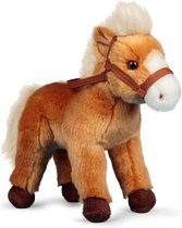 Pluche knuffeldier pony/paard 26 cm - Boerderij dieren speelgoed knuffels