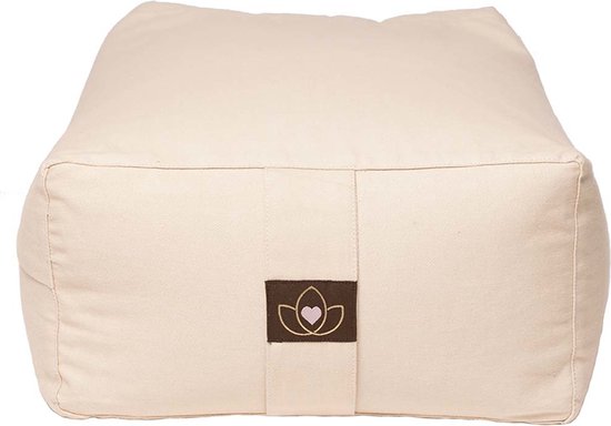 Meditatiekussen eco nude rond - Lotus - Yoga kussen van Merkloos — afbeelding 2