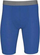 Short thermique/pantalon de glisse BLEU Royal PA07, taille XS