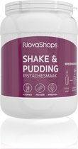 NovaShops - Proteine Pudding met Pistachesmaak  - 17 Porties - Geschikt voor het proteïne dieet - Voordeelpot - Snel en makkelijk bereid