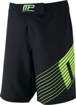 Woven Short Sportline Black Lime-Green (MPSHO420) XL