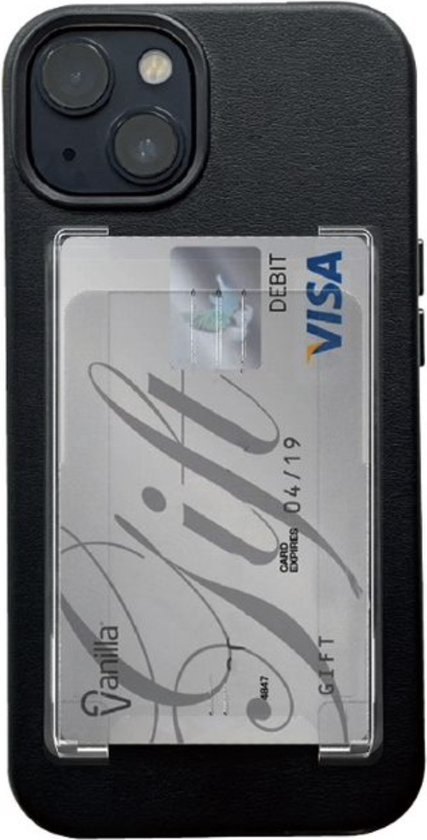 BeHello Telefoon pasjes houder Adhesive Card Holder - Universeel - Transparent