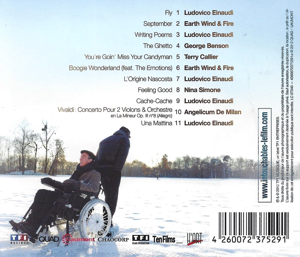 Intouchables - Soundtrack, various artists | CD (album) | Muziek | bol