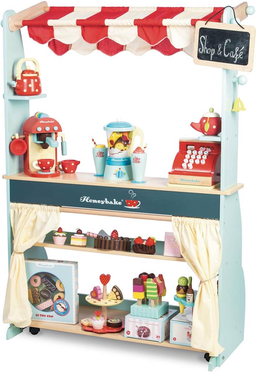 Le Toy Van - Eetkaffee en winkeltje Honeybake - Houten kinderkeuken — afbeelding 19