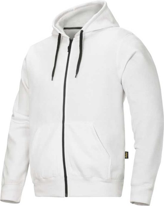 Snickers 2801 Classic Zip Hoodie - Wit - XXXL