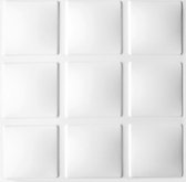 WallArt 24 panneaux muraux 3D Cubes GA-WA07