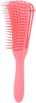 Detangler Brush - Curly hair brush - Haarborstel - Antiklit borstel - Roze - Anti klit - Detangling