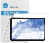 Tablet screenprotector geschikt voor Samsung Galaxy Tab S8 (2022) - Case-friendly screenprotector - 2 stuks - Tempered Glass - Transparant