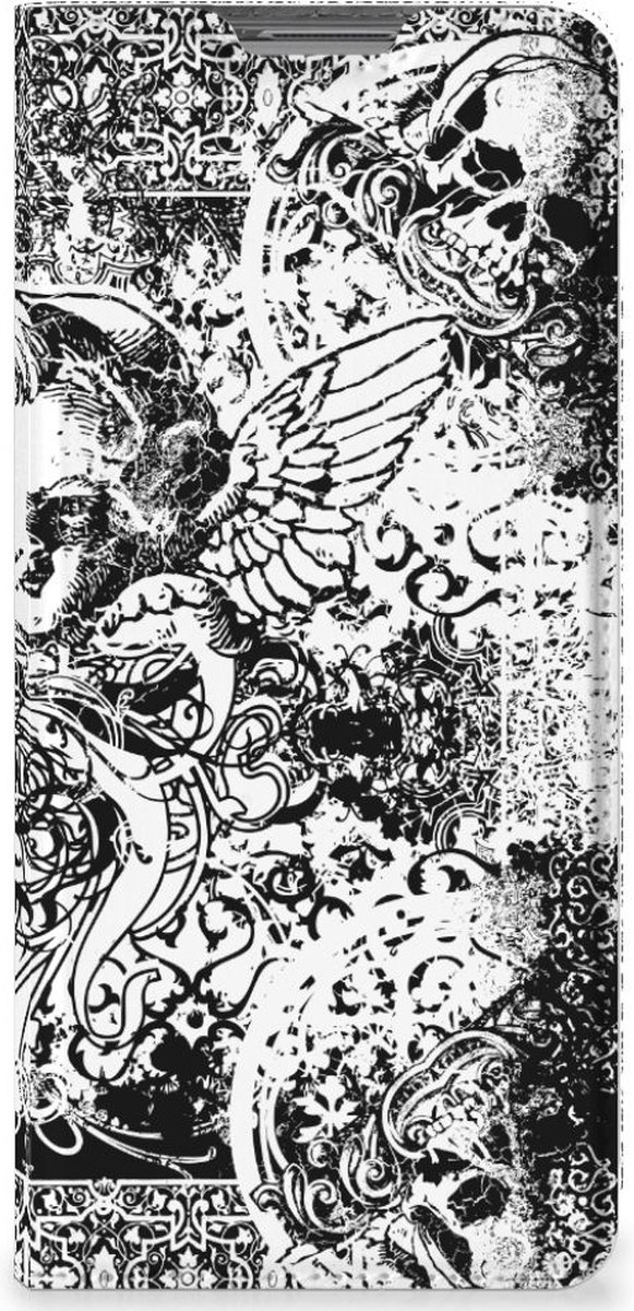 Standcase Hoesje voor Mobiel BookCase OPPO Find X5 Skulls Angel