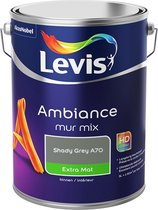 Levis Ambiance Muurverf - Extra Mat - Shady Grey A70 - 5L