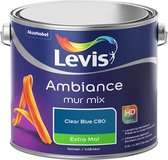 Levis Ambiance Muurverf - Extra Mat - Clear Blue C80 - 2.5L