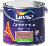 Levis Ambiance Muurverf - Extra Mat - Clear Red B40 - 2.5L