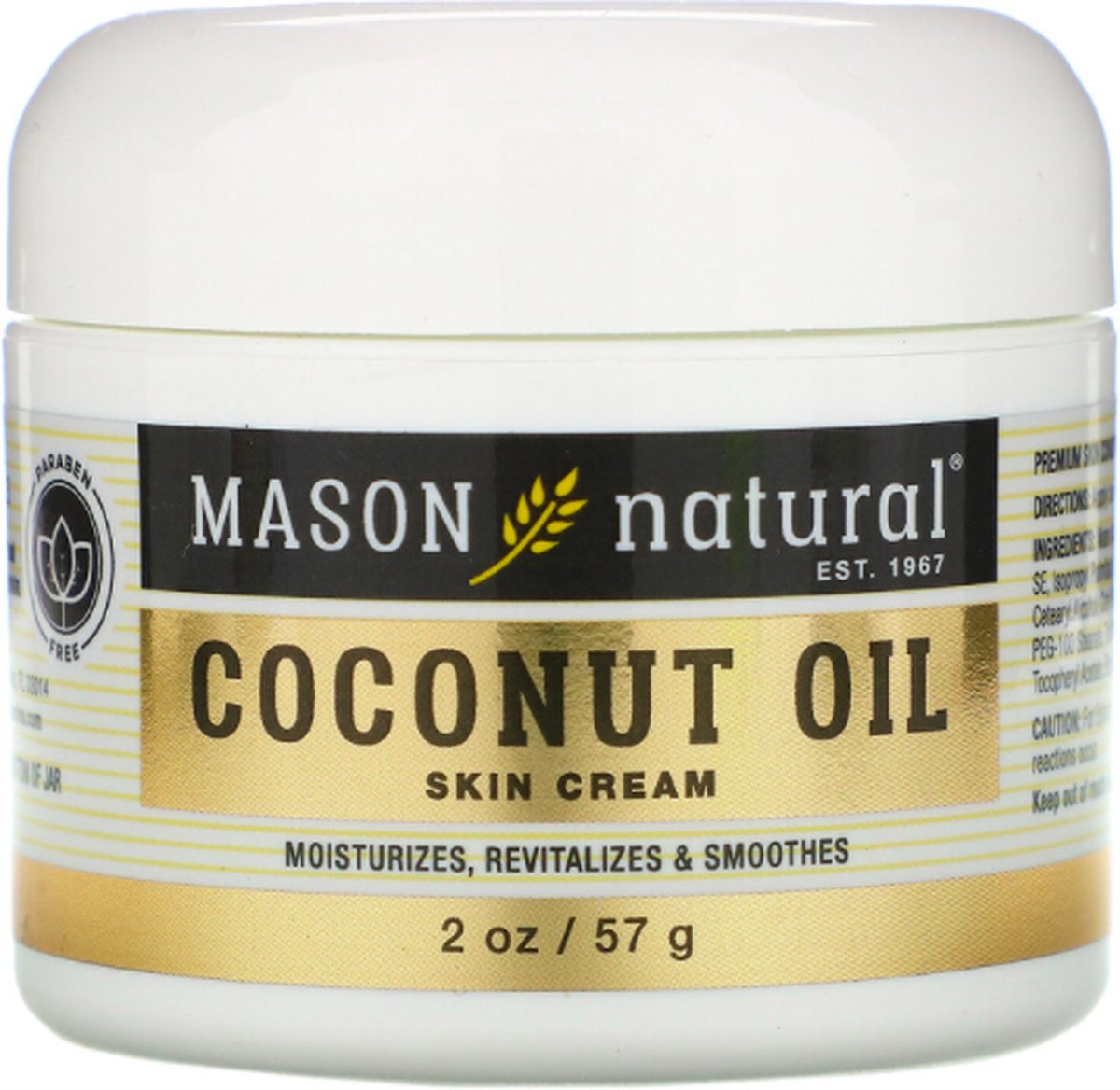 Coconut Oil Skin Cream - 57g
