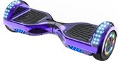 Microgo Hoverboard 6.5 Inch | Krachtige Motor | Sier LEDs | Bluetooth Speaker | Paars