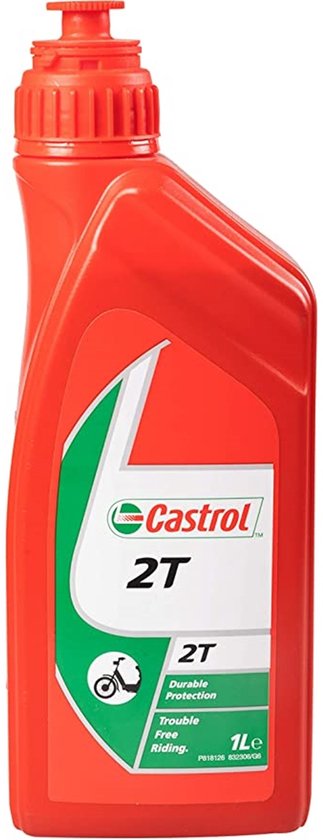 Olie Castrol 2T Rood Motorolie - 1 Liter