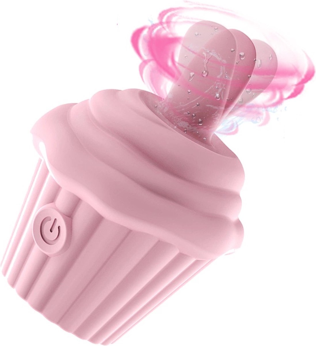 Goedkoopste TipsToys Cupcake Tong Vibrator Roze