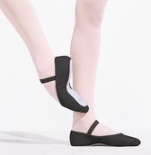 Capezio Daisy U205C Lederen Balletschoenen voor Kinderen zwart 29