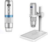 Homezie Mini microscoop | Compact | Microscoop | Microscoop voor kinderen & Volwassenen | 50x - 1000x vergroting | Pocket microscoop