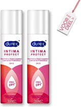 Durex Intima Protect Intieme Gel - Pak Je Voordeel - 2 x 50gr