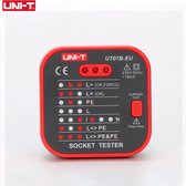 Professionele Stopcontact Tester - Socket Tester - Voltage Detector - Aardlekschakelaar Tester - Voltage Tester - Stopcontact Tester - Rood