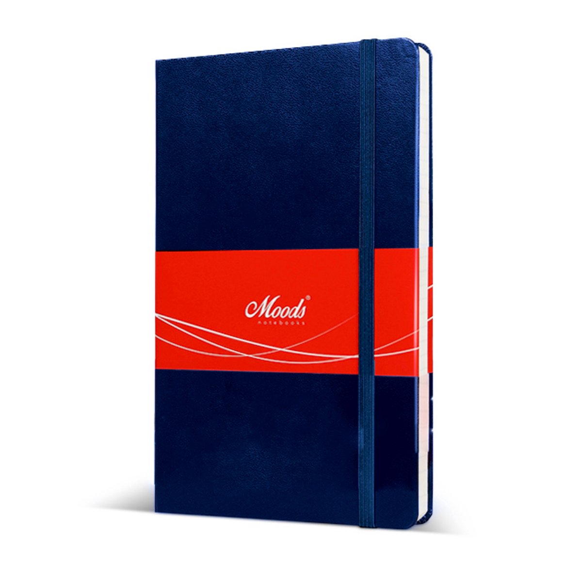 Moods® Hardcover Notitieboek A5 Blauw Gelinieerd