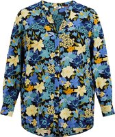 WE Fashion Dames blouse met dessin - Curve